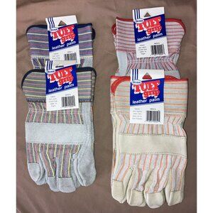 Lot If 4 Boss 4094 (2) 4092 (1) 4045 (1) Cowhide Leather Men's Work Gloves